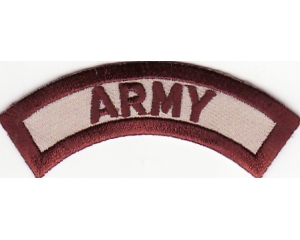 Army Rocker Patch