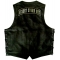  shown on leather vest