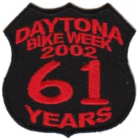 Daytona 2002 Patch Shield Daytona 2002 Patch Shield