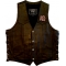  shown on leather vest