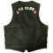  shown on leather vest
