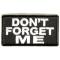 Don't Forget Me Patch
