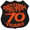 Daytona 2011 Shield Patch Black Orange