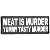 Meat Is Murder Yummy Murder Patch