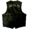  shown on leather vest