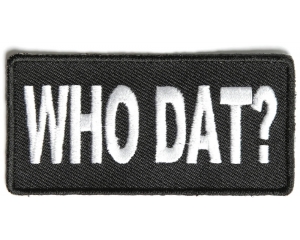 Who Dat Patch