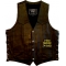  shown on leather vest