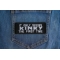 It Only Seems Kinky The First Time Patch shown on jeans