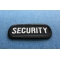 Security Patch | Embroidered Patches Security Name Tag Patch diagonal view