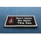 Don't Make Me Open This Can Patch | Embroidered Patches Don't Make Me Open This Can Funny Iron on Patch diagonal view