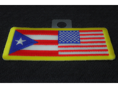 USA Puerto Rico Patch | Embroidered Patches