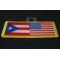 USA Puerto Rico Patch | Embroidered Patches USA Puerto Rico Patch diagonal view