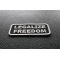 Legalize Freedom Iron on Morale Patch diagonal view