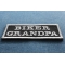 Biker Grandpa Patch | Embroidered Patches Biker Grandpa Patch diagonal view