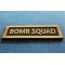 Bomb Squad Patch | US Army Military Veteran Patches Bomb Squad Patch diagonal view