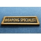 Weapons Specialist Patch | US Military Veteran Patches Weapons Specialist Patch diagonal view