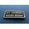My Grandpa's Biker Buddy Patch My Grandpa's Biker Buddy Patch diagonal view