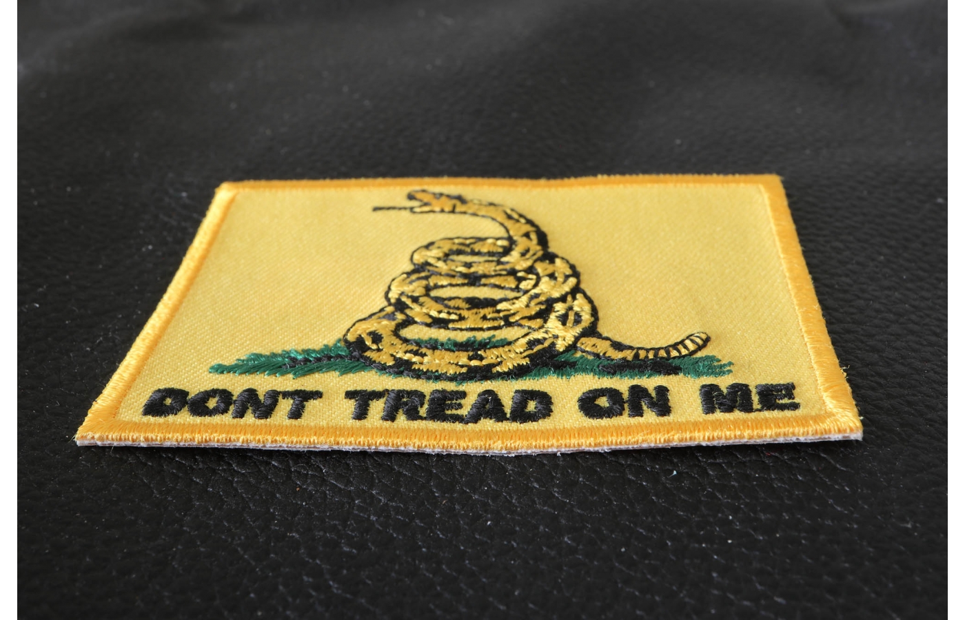 Patch Bord Gadsden Dont Tread On Me Carrapicho 8x5,5cmdesert