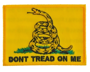 Gadsden Flag Don't Tread On Me Patch | US Military Veteran Patches