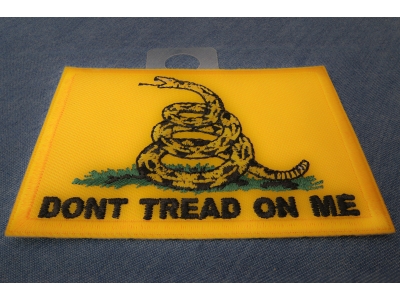 Gadsden Flag Don't Tread On Me Patch | US Military Veteran Patches