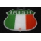 Irish Shield Flag Patch diagonal view