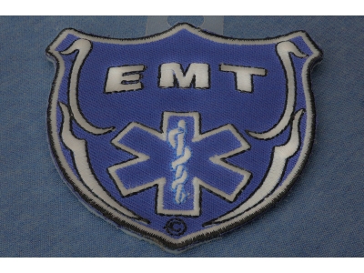 EMT Shield Patch | Embroidered EMT Patches