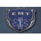 EMT Shield Patch | Embroidered EMT Patches Emt Shield Patch diagonal view