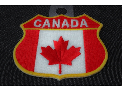 Canadian Shield Patch - Canada Flag | Embroidered Patches