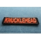 Knucklehead Patch Knucklehead Patch diagonal view