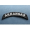 Arkansas Patch Arkansas Patch Iron on State Rocker diagonal view