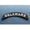 Delaware Patch Delaware Patch Iron on State Rocker diagonal view