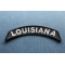 Louisiana Patch Louisiana Patch Iron on State Rocker diagonal view