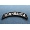Minnesota Patch Minnesota Patch Iron on State Rocker diagonal view