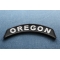 Oregon Patch Oregon Patch Iron on State Rocker diagonal view