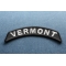 Vermont Patch Vermont Patch Iron on State Rocker diagonal view