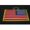 Reversed American Flag Patch diagonal view