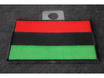 African Flag Patch | Embroidered Patches