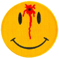 Shot Smiley Patch | Embroidered Patches