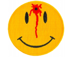 Shot Smiley Patch | Embroidered Patches