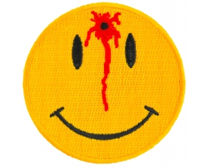 Shot Smiley Patch | Embroidered Patches Shot Smiley Patch | Embroidered Patches