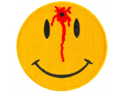 Shot Smiley Patch | Embroidered Patches