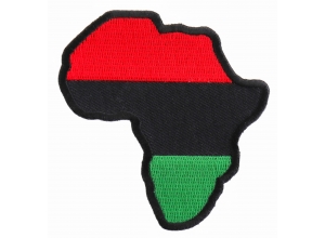 African Map Patch | Embroidered Patches