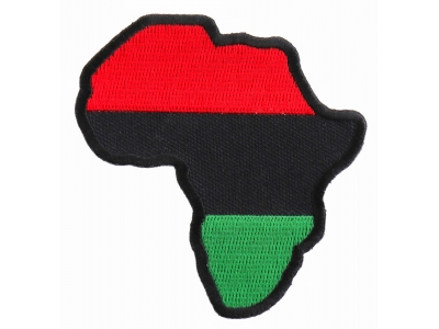 African Map Patch | Embroidered Patches