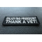 Enjoying Freedom Thank A Vet Patch | US Military Veteran Patches Enjoying Freedom Thank A Vet Patch diagonal view