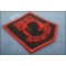POW MIA Patch Black Red | US Military Veteran Patches POW MIA Patch Black Red diagonal view