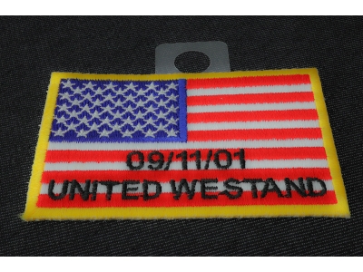 United We Stand 91101 Flag Patch | Embroidered Patches