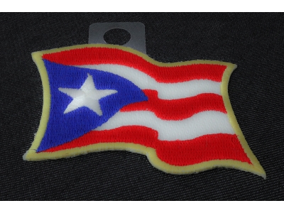 Puerto Rico Flag Patch | Embroidered Patches