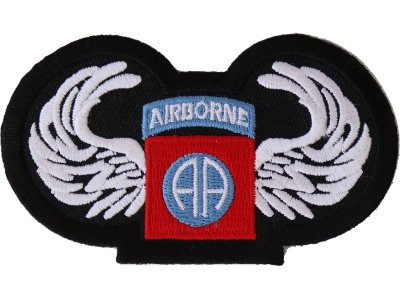 Airborne AA Patch | US Army Military Veteran Patches