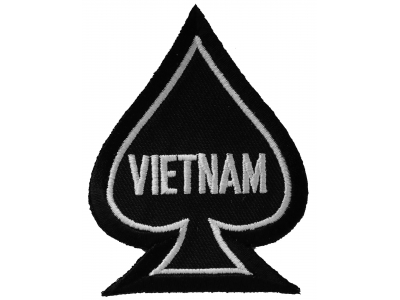 Vietnam Spade Patch | US Military Vietnam Veteran Patches