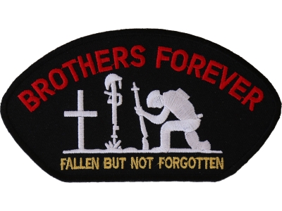 Brothers Forever Cap Patch | US Military Veteran Patches